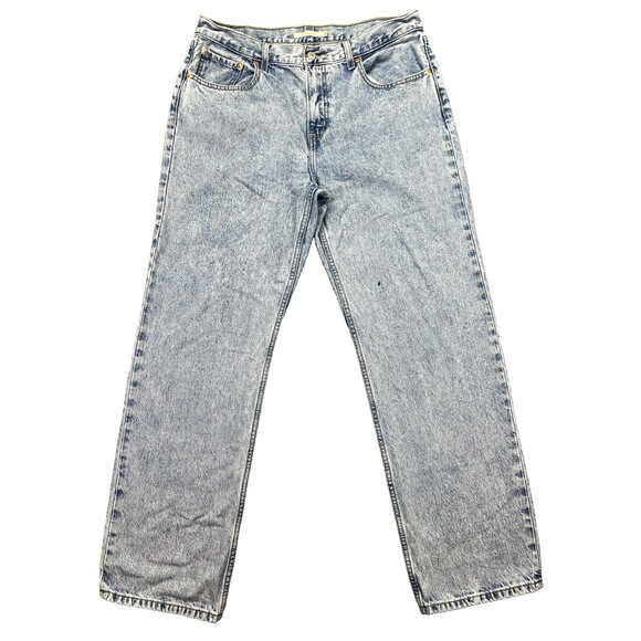 Levi's Women's Low Pro Relaxed Straight Leg Mid-Rise Jeans Size‎ 31 (Fits 34") - Picture 1 of 16